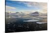 Antarctica, Near Adelaide Island. the Gullet. Ice Floes at Sunset-Inger Hogstrom-Stretched Canvas