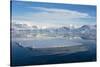 Antarctica. Near Adelaide Island. the Gullet. Ice Floes at Sunset-Inger Hogstrom-Stretched Canvas