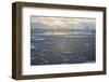 Antarctica. Near Adelaide Island. the Gullet. Ice Floes at Sunset-Inger Hogstrom-Framed Photographic Print