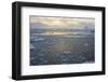 Antarctica. Near Adelaide Island. the Gullet. Ice Floes at Sunset-Inger Hogstrom-Framed Photographic Print