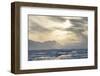 Antarctica. Near Adelaide Island. the Gullet. Ice Floes at Sunset-Inger Hogstrom-Framed Photographic Print