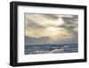 Antarctica. Near Adelaide Island. the Gullet. Ice Floes at Sunset-Inger Hogstrom-Framed Photographic Print