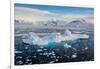 Antarctica. Near Adelaide Island. the Gullet. Iceberg and Brash Ice-Inger Hogstrom-Framed Photographic Print