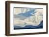 Antarctica. Paradise Harbor. Bright Sunlight on the Mountains Beyond-Inger Hogstrom-Framed Photographic Print