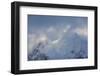 Antarctica. Paradise Harbor. Snowy Mountains and Clouds at Sunrise-Inger Hogstrom-Framed Photographic Print