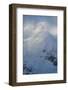 Antarctica. Paradise Harbor. Snowy Mountains and Clouds at Sunrise-Inger Hogstrom-Framed Photographic Print