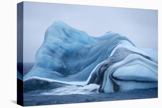 Antarctica, Scotia Sea, Iceberg in Water-moodboard-Stretched Canvas