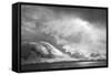 Antarctica, South Atlantic. Stormy Snow Clouds over Peninsula-Bill Young-Framed Stretched Canvas