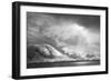 Antarctica, South Atlantic. Stormy Snow Clouds over Peninsula-Bill Young-Framed Photographic Print