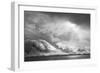 Antarctica, South Atlantic. Stormy Snow Clouds over Peninsula-Bill Young-Framed Photographic Print