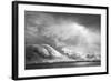 Antarctica, South Atlantic. Stormy Snow Clouds over Peninsula-Bill Young-Framed Photographic Print