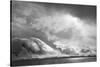 Antarctica, South Atlantic. Stormy Snow Clouds over Peninsula-Bill Young-Stretched Canvas
