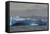 Antarctica. South of the Antarctic Circle. Iceberg-Inger Hogstrom-Framed Stretched Canvas