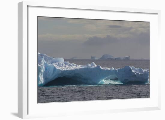 Antarctica. South of the Antarctic Circle. Iceberg-Inger Hogstrom-Framed Photographic Print