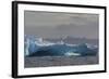 Antarctica. South of the Antarctic Circle. Iceberg-Inger Hogstrom-Framed Photographic Print