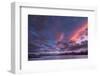 Antarctica, sunset, bay-George Theodore-Framed Photographic Print