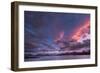 Antarctica, sunset, bay-George Theodore-Framed Photographic Print