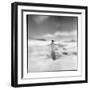 Antarctica, Torgerson Island, Adelie Penguin standing on snow.-Paul Souders-Framed Photographic Print