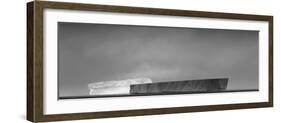 Antarctica, Weddell Sea. Tabular Icebergs in Sunlight and Shadow-Bill Young-Framed Photographic Print
