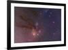 Antares and Scorpius Head Area with Rho Ophiuchi Nebulosity-null-Framed Photographic Print