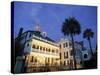 Ante Bellum Houses, Charleston, South Carolina, USA-Walter Bibikow-Stretched Canvas