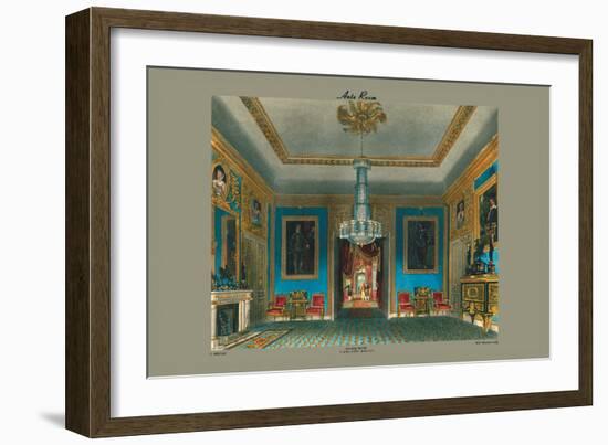 Ante Room, Carlton House-C. Wild-Framed Art Print