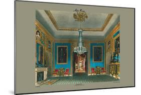 Ante Room, Carlton House-C. Wild-Mounted Art Print