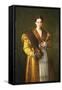 Anteas Portrait (Portrait of Young Woman)-Parmigianino-Framed Stretched Canvas