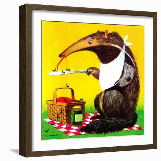 Anteater Picnic - Jack & Jill-George Lesnak-Framed Giclee Print