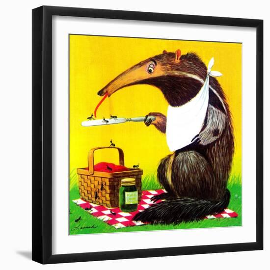 Anteater Picnic - Jack & Jill-George Lesnak-Framed Giclee Print