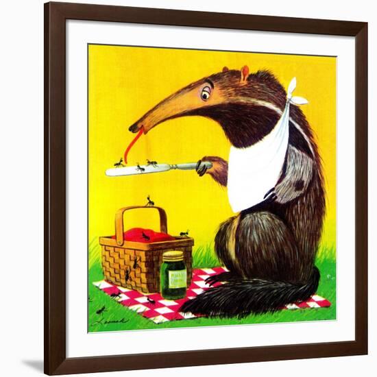 Anteater Picnic - Jack & Jill-George Lesnak-Framed Giclee Print