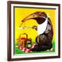 Anteater Picnic - Jack & Jill-George Lesnak-Framed Giclee Print