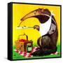 Anteater Picnic - Jack & Jill-George Lesnak-Framed Stretched Canvas