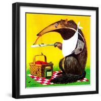 Anteater Picnic - Jack & Jill-George Lesnak-Framed Premium Giclee Print