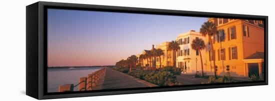 Antebellum Architecture Battery Charleston, SC-null-Framed Stretched Canvas