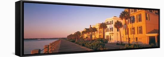 Antebellum Architecture Battery Charleston, SC-null-Framed Stretched Canvas