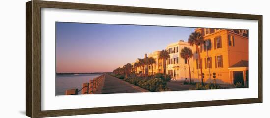 Antebellum Architecture Battery Charleston, SC-null-Framed Photographic Print