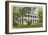 Antebellum Mansion, Baton Rouge, Louisiana-null-Framed Art Print