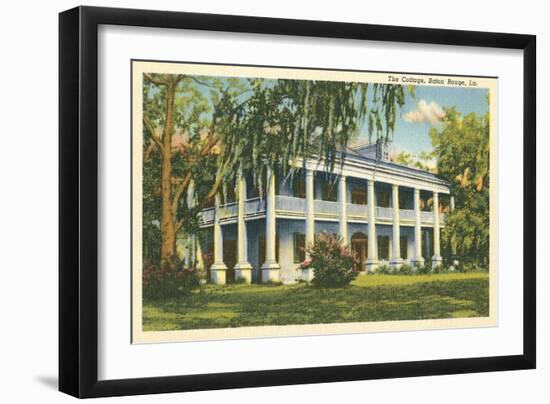 Antebellum Mansion, Baton Rouge, Louisiana-null-Framed Art Print