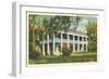 Antebellum Mansion, Baton Rouge, Louisiana-null-Framed Art Print