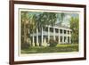 Antebellum Mansion, Baton Rouge, Louisiana-null-Framed Art Print