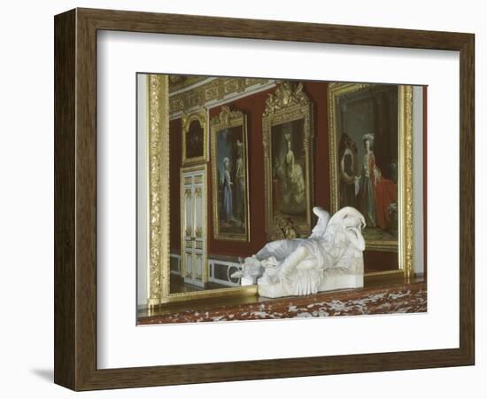 Antechamber of the Great Cover Queen: the Fireplace-null-Framed Giclee Print