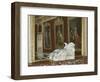 Antechamber of the Great Cover Queen: the Fireplace-null-Framed Giclee Print