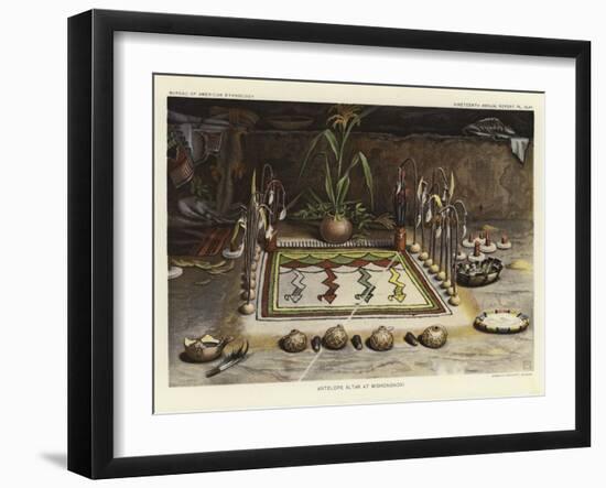 Antelope Altar at Mishongnovi-null-Framed Giclee Print