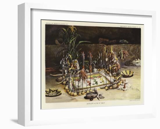 Antelope Altar at Walpi-null-Framed Giclee Print