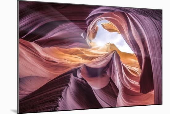 Antelope Canyon 2 Color-Moises Levy-Mounted Photographic Print