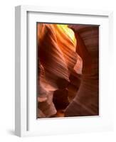 Antelope Canyon, a Slot Canyon, Upper Canyon, Page, Utah, USA-Thorsten Milse-Framed Photographic Print