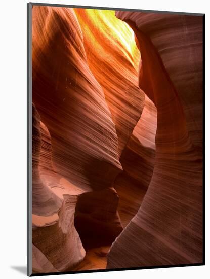 Antelope Canyon, a Slot Canyon, Upper Canyon, Page, Utah, USA-Thorsten Milse-Mounted Photographic Print