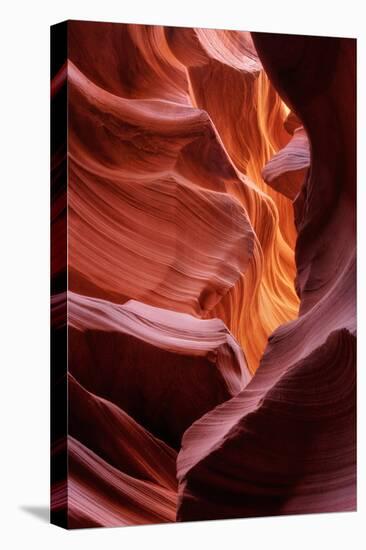 Antelope Canyon Abstract, Layers of Color-Vincent James-Stretched Canvas