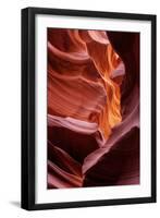Antelope Canyon Abstract, Layers of Color-Vincent James-Framed Premium Photographic Print